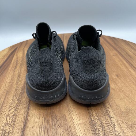 Nike Free RN Shoes Womens Size 7.5 Black Running Comfort Walking Gym Sneakers - Picture 4 of 8